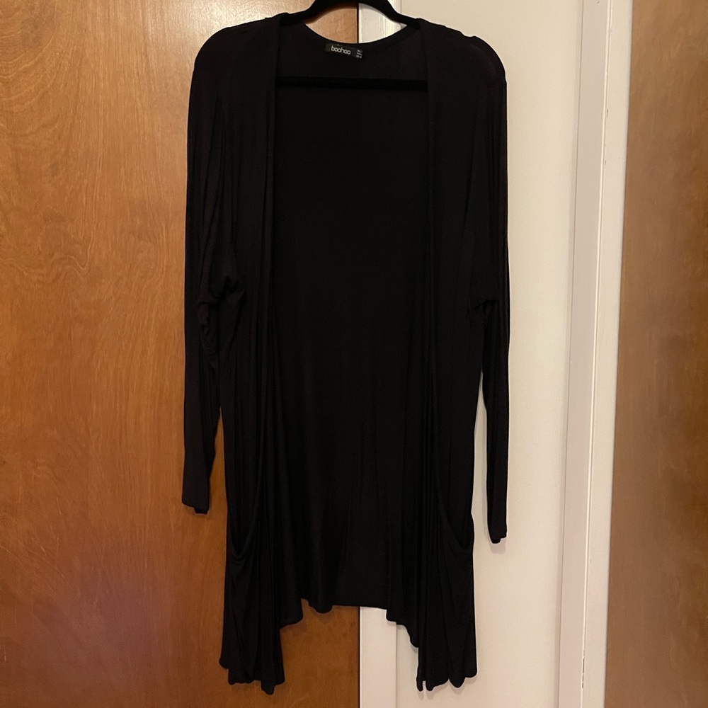 Boohoo Plus Longline Maxi Cardigan